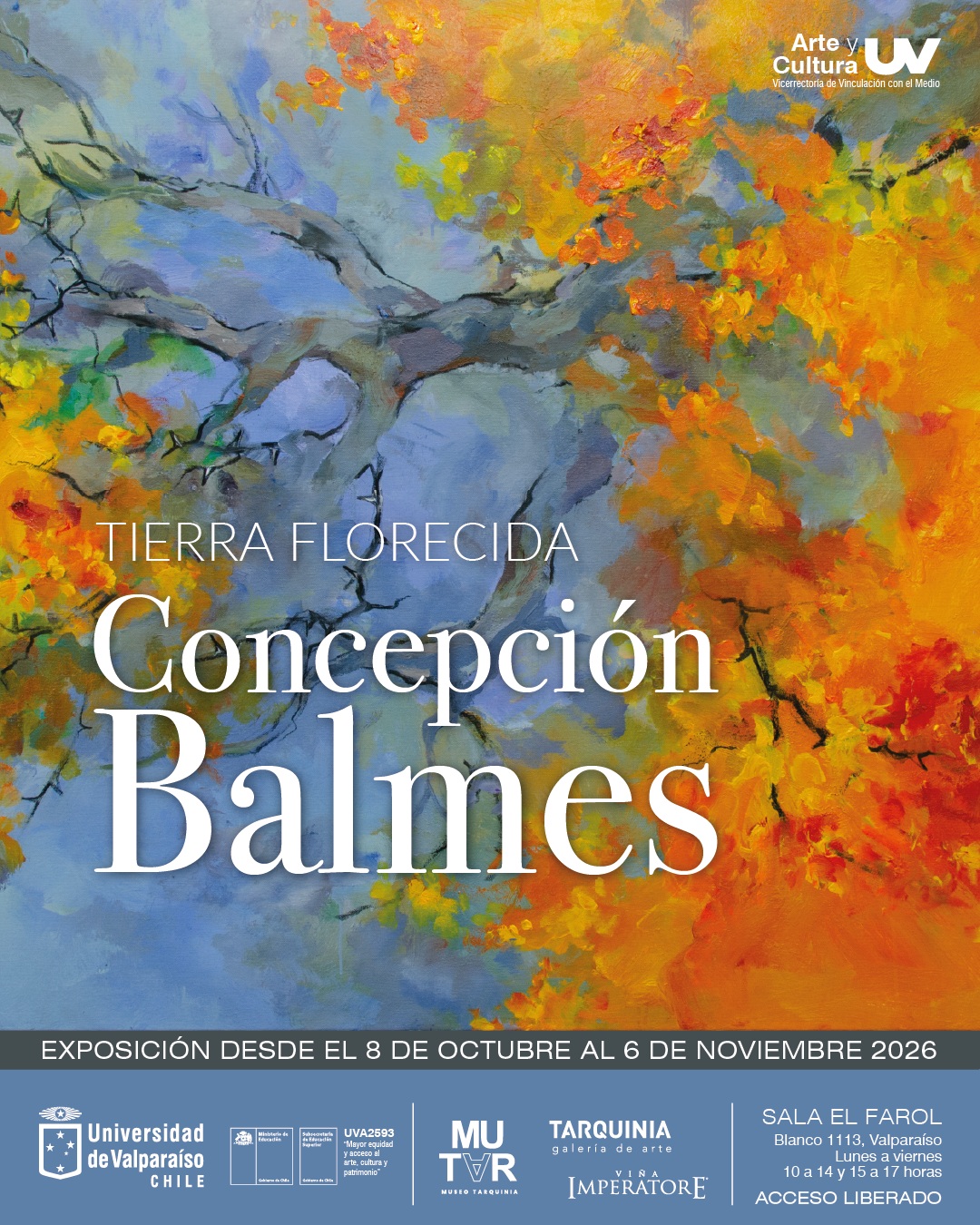 “Tierra florecida” de Concepción Balmes